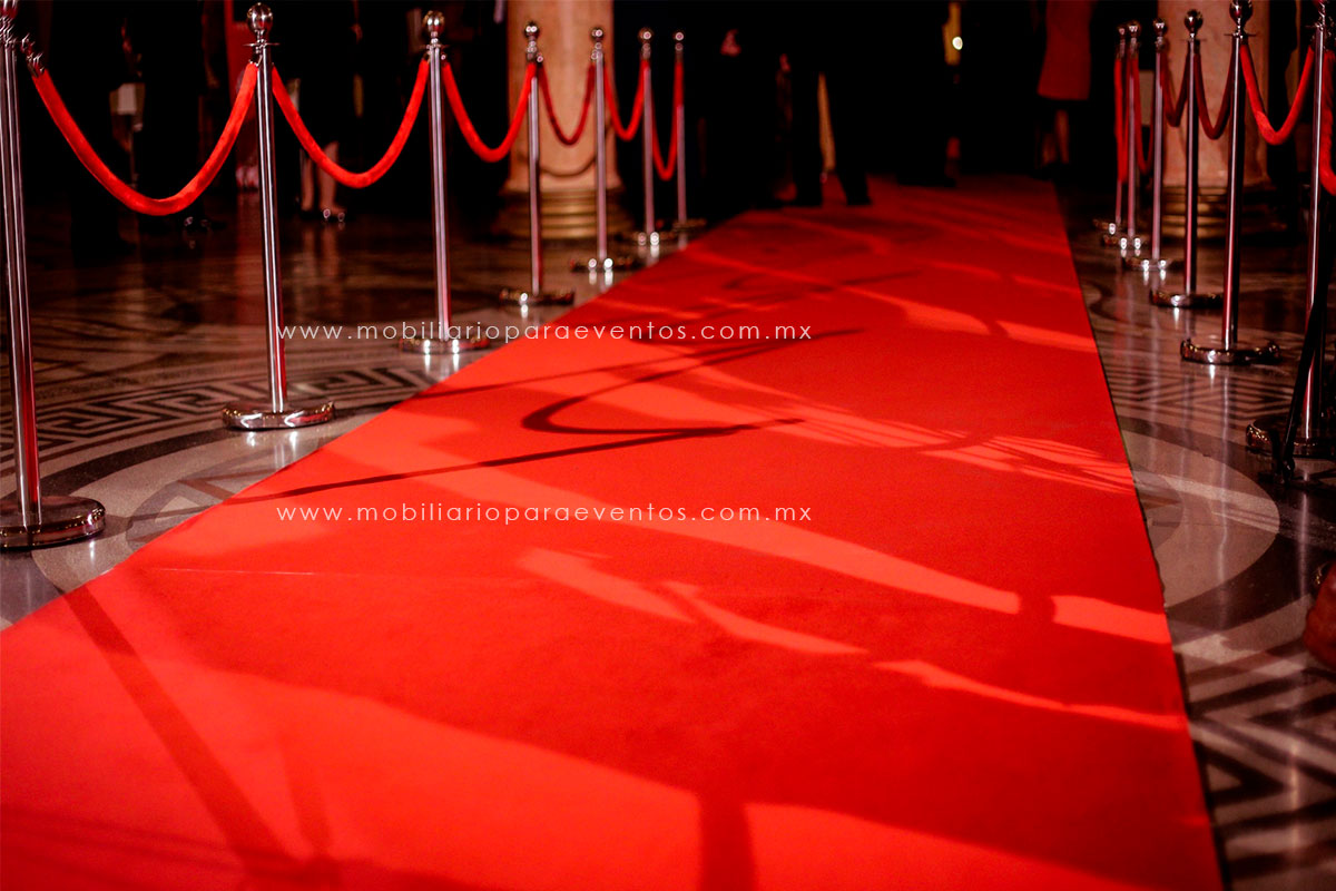 renta de alfombra roja